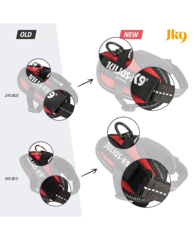 Imbracatura per Cani Julius K9 IDC Nero M