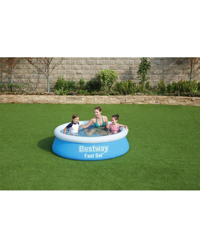 Bestway Piscina Gonfiabile Adulto Aro 183x51 cm Giardino 57392