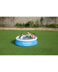 Bestway Piscina Gonfiabile Adulto Aro 183x51 cm Giardino 57392