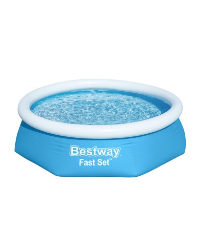 Bestway Piscina Gonfiabile per Adulti Anello 244x61 cm Giardino 57448