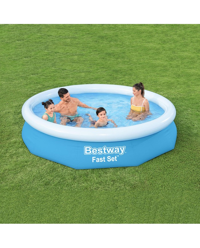 Bestway Piscina Gonfiabile Adulto Anello con Depuratore 305x66 cm Giardino 57458