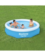 Bestway Piscina Gonfiabile Adulto Anello con Depuratore 305x66 cm Giardino 57458