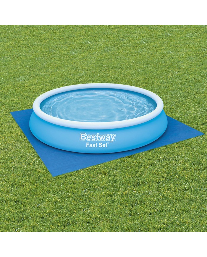 Bestway Proteggi Pavimento Piscina 396x396 cm Giardino 58002 Bestway Proteggi Pavimento Piscina 396x396 cm Giardino 58002