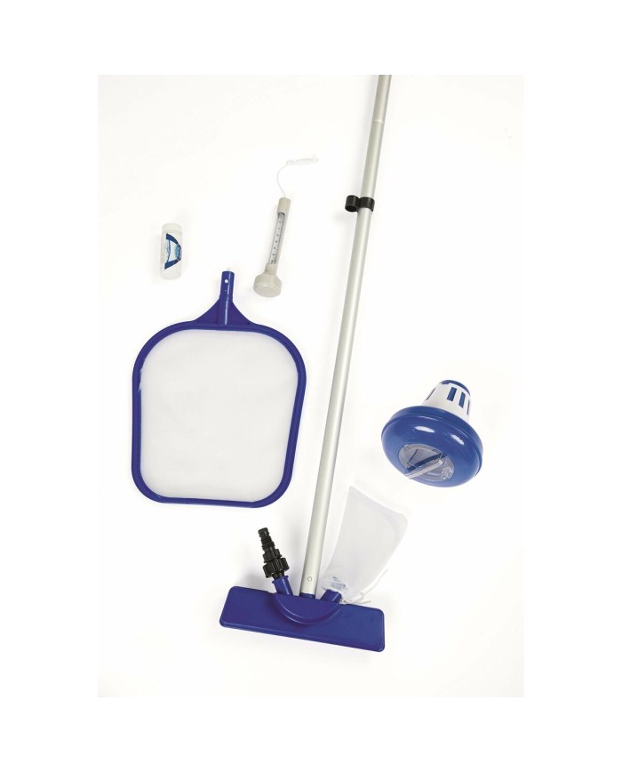 Kit Manutenzione Bestway Piscina con Accessori Bastone 161 cm Giardino 58195