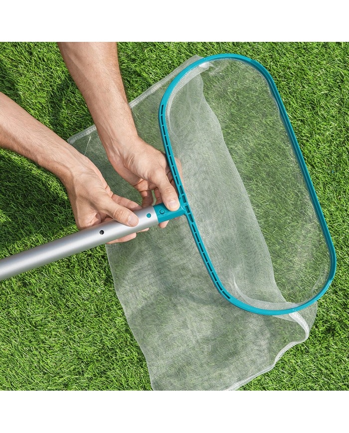 Bestway Recogefoglie Fondo Piscina 43x21 cm Giardino 58278