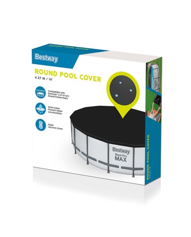 Bestway Copertura Piscina PVC D427 cm Giardino 58248