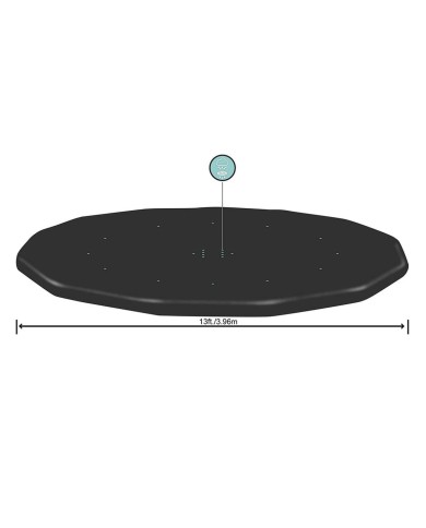 Bestway Copertura Piscina PVC D401 cm Giardino 58292