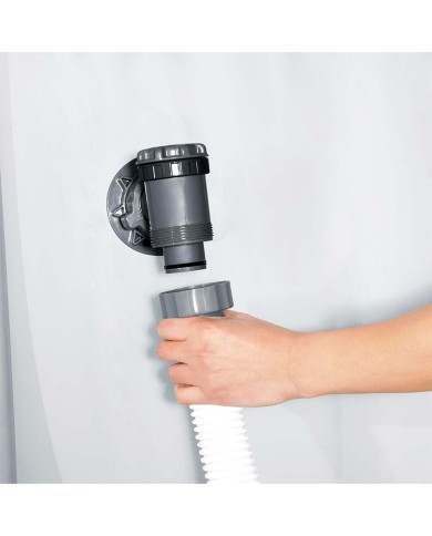 Bestway Tubo di Filtrazione con Filettatura 3M D3,83 cm Piscina e Giardino 58368