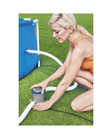 Bestway Depuratore per Piscina 1249 Litri/Ora Giardino 58381 Bestway Depuratore per Piscina 1249 Litri/Ora Giardino 58381