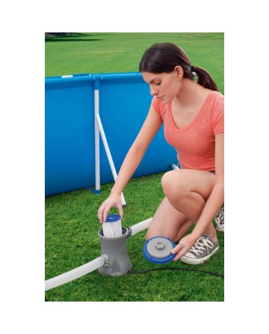 Bestway Depuratore per Piscina 1249 Litri/Ora Giardino 58381 Bestway Depuratore per Piscina 1249 Litri/Ora Giardino 58381