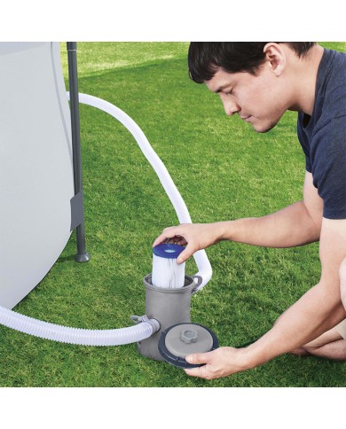 Bestway Depuratore per Piscina 1249 Litri/Ora Giardino 58381 Bestway Depuratore per Piscina 1249 Litri/Ora Giardino 58381