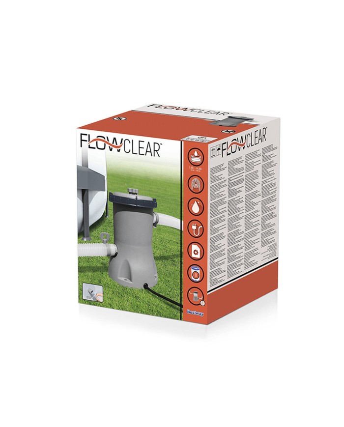 Bestway Depuratore per Piscina 2006 Litri/Ora Giardino 58383