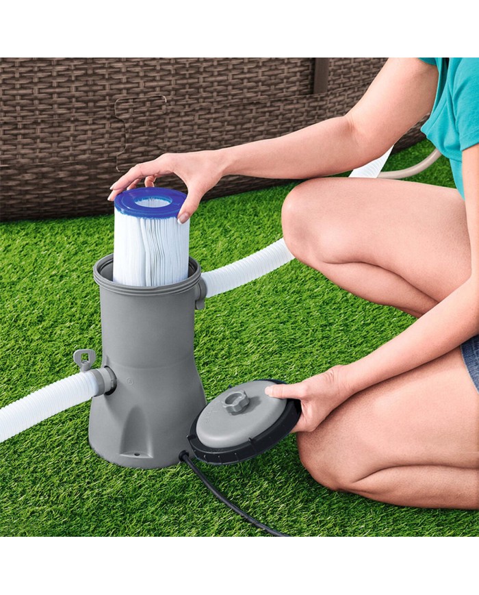 Bestway Depuratore Piscina 3028 Litri/Ora Giardino 58386