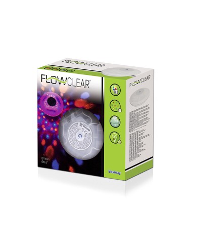 Luce Galleggiante a Energia Solare per Piscina Bestway Ø 14 cm (1 Unità)