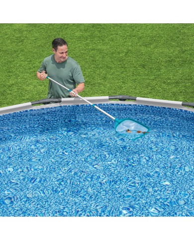 Bestway Raccoglie Foglie Piscina Asta 163 cm Giardino 58635 Bestway Raccoglie Foglie Piscina Asta 163 cm Giardino 58635