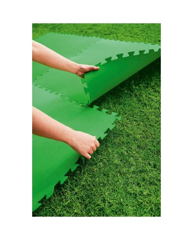 Bestway Pavimento Piscina Foam Verde 9 Pezzi 78x78 cm Giardino 58636 Bestway Pavimento Piscina Foam Verde 9 Pezzi 78x78 cm Giardino 58636