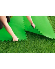 Bestway Pavimento Piscina Foam Verde 9 Pezzi 78x78 cm Giardino 58636