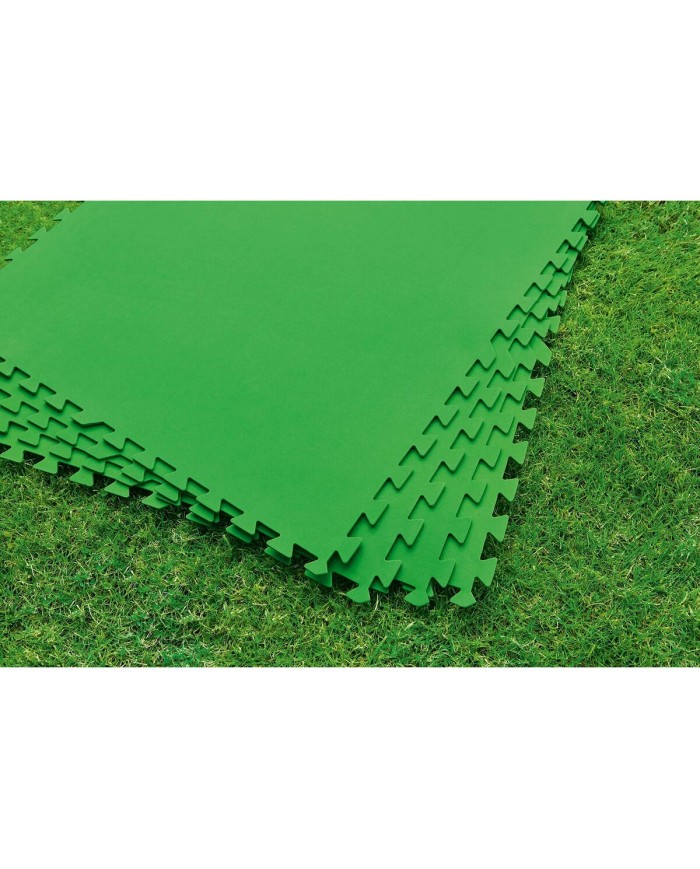Bestway Pavimento Piscina Foam Verde 9 Pezzi 78x78 cm Giardino 58636