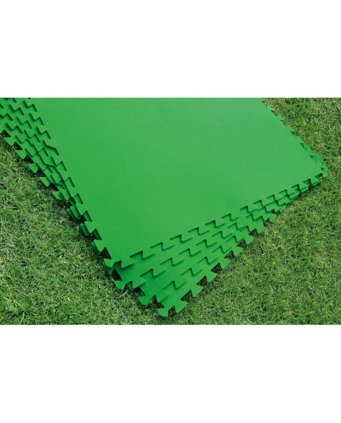 Bestway Pavimento Piscina Foam Verde 9 Pezzi 78x78 cm Giardino 58636