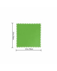 Bestway Pavimento Piscina Foam Verde 9 Pezzi 78x78 cm Giardino 58636