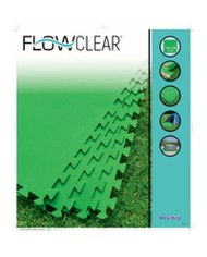 Bestway Pavimento Piscina Foam Verde 9 Pezzi 78x78 cm Giardino 58636