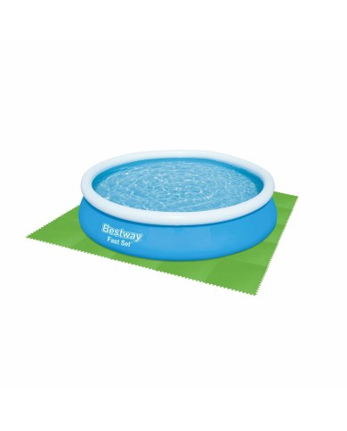 Bestway Pavimento Piscina Foam Verde 9 Pezzi 78x78 cm Giardino 58636