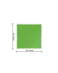 Bestway Pavimento Piscina Foam Verde 9 Pezzi 78x78 cm Giardino 58636