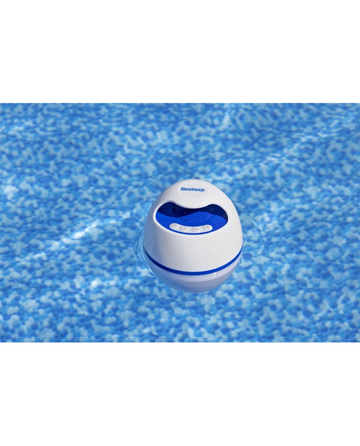 Bestway Altoparlante Bluetooth Luci Led Galleggiante Piscina e Giardino 58700 Bestway Altoparlante Bluetooth Luci Led Galleggiante Piscina e Giardino 58700