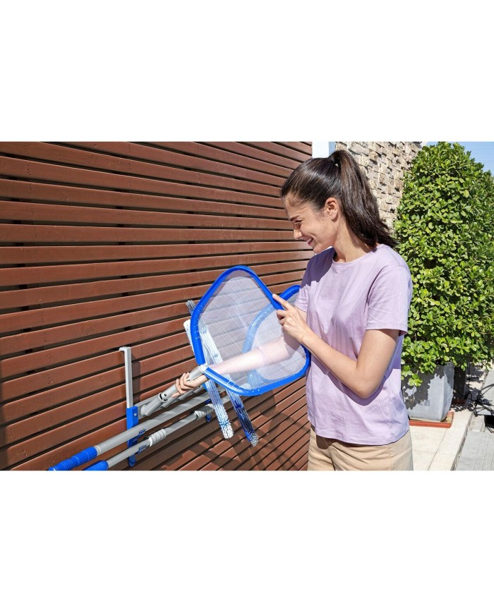 Bestway Organizzatore Accessori Acciaio e Abs Piscina e Giardino 58674